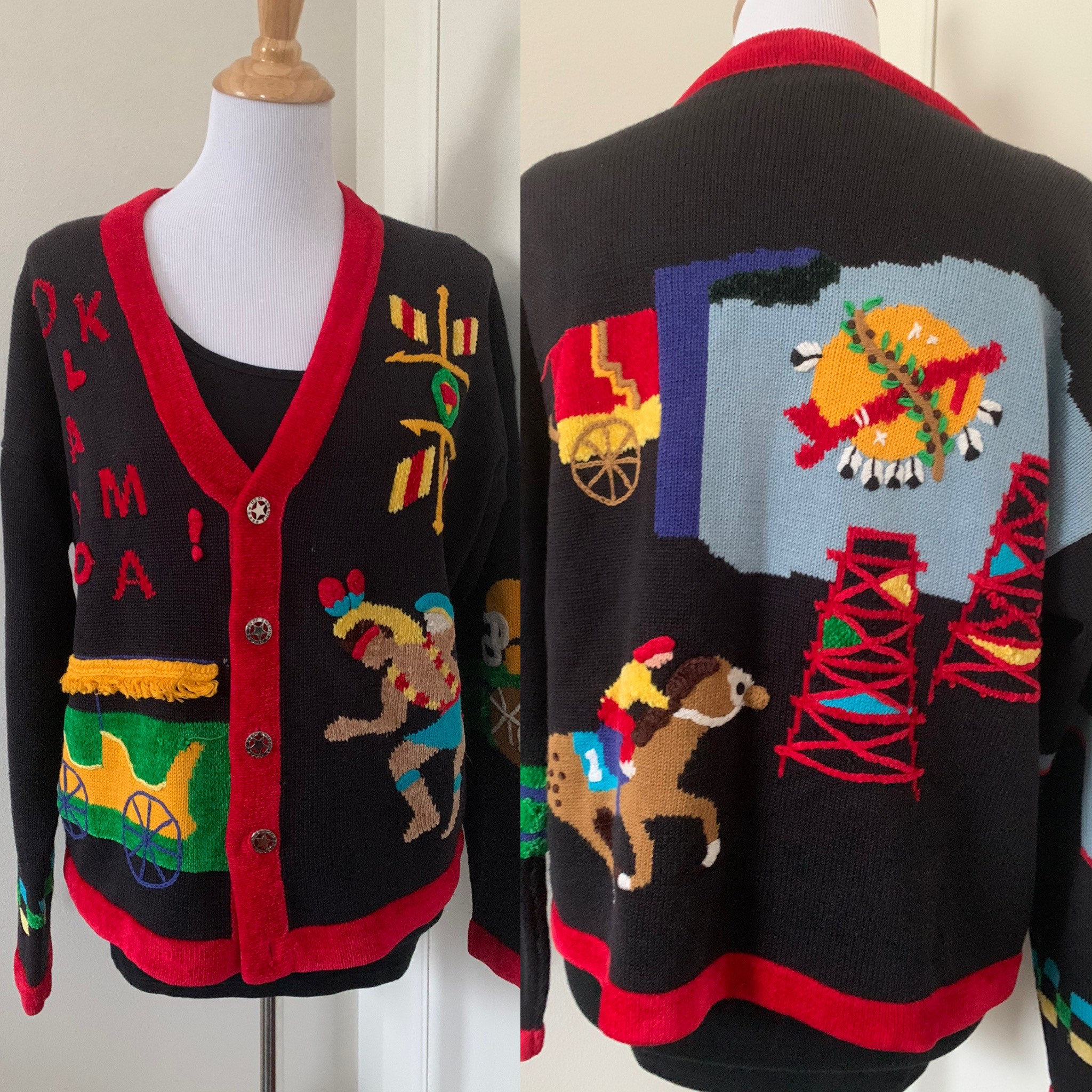 Cardigan Native - Etsy