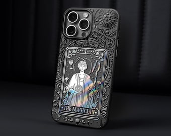 The Magician Tarot Card iPhone Case: , Moon & Sun phone cover