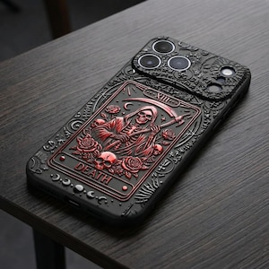 Tarot Card iPhone 17 16 15 14 13 pro max case, phone cover