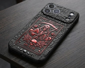 Tarot Card iPhone 17 16 15 14 13 pro max case, phone cover