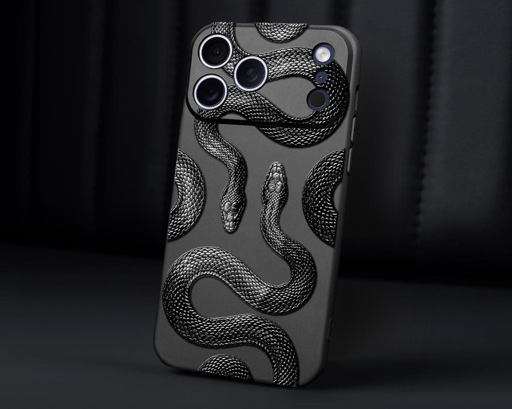 Snake Phone Protector Phone Case With Snakes Design Serpent iPhone Cover - Etsy