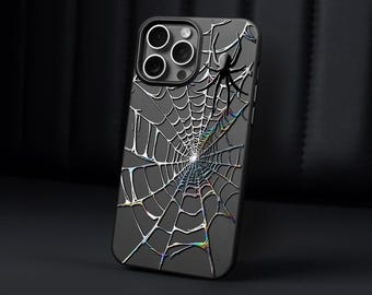 iPhone 17 16 15 14 13 12 Pro max case: Spider Horror Phone Cover