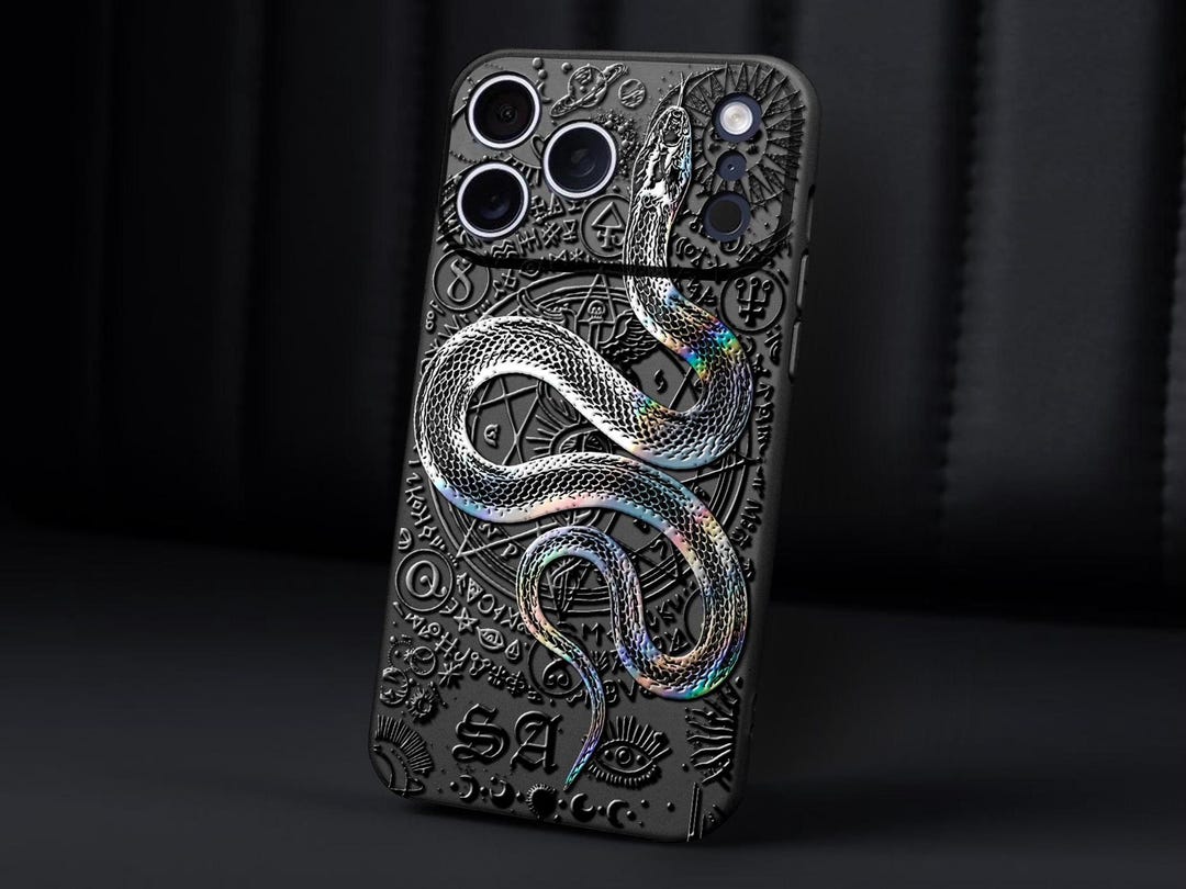 Snake iPhone Case: Gothic Esoteric Mystic Phone Cover