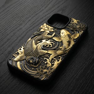 Koi Fish Phone Case: Japanese Anime Manga iphone case gift for her