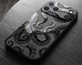Octopus Tentacles 3D Phone Case Kraken Sea Ocean Cover