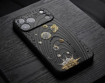 Coque pour iPhone Système solaire : planètes célestes