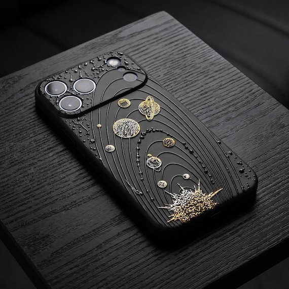 Solar System iPhone Case: Celestial Planets Phone cover