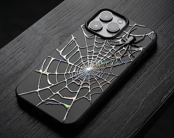 iPhone 17 16 15 14 13 12 Pro max case: Spider Horror Phone Cover