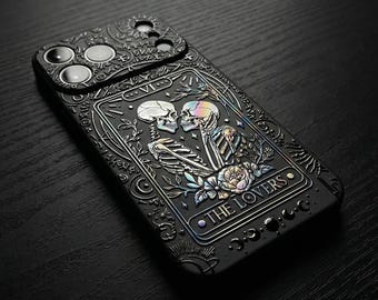 Tarot Card Phone Case: The Lovers iphone case