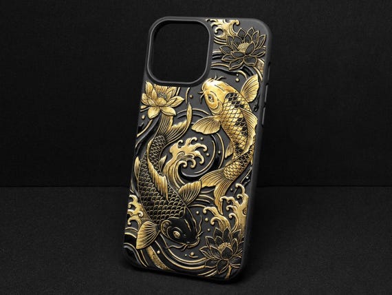 Koi Fish Phone Case: Japanese Anime Manga iphone case gift for her