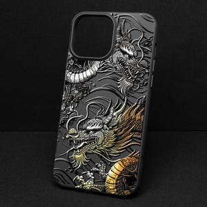 Drachen-iPhone Fall japanische Iphone Fall Anime iphone Fall Manga Iphone Fall