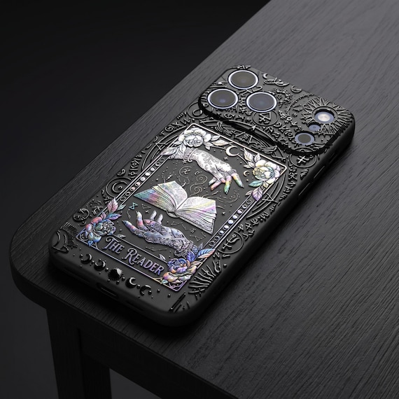 The Reader Phone Case:  Book Lover Gift Bookish Fantasy