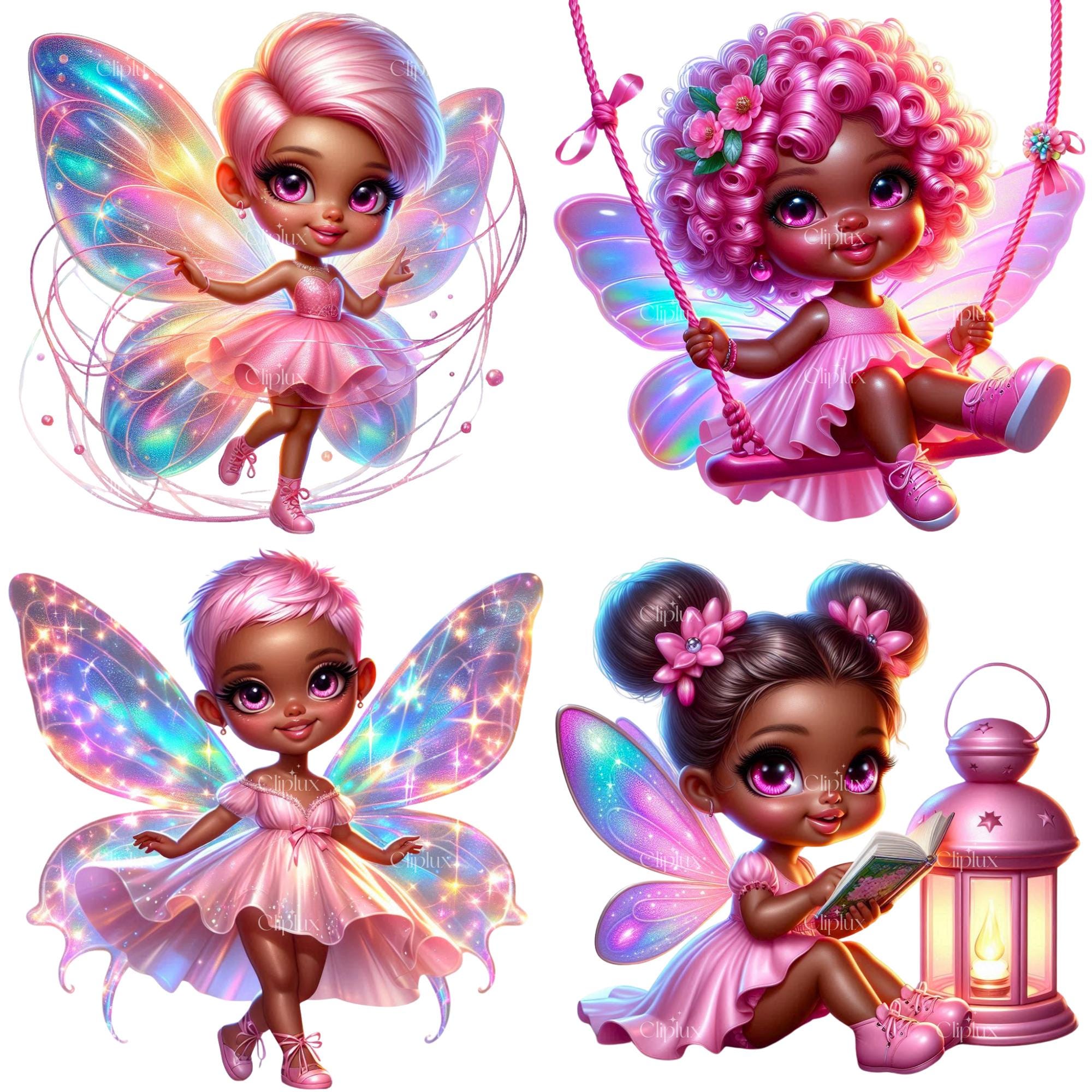 32 PNG Cute Dark Pink Fairies Clipart , Garden Fairies, Magical Fairy ...