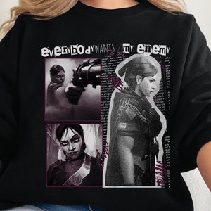 Sevika Arcane Sweatshirt Streetwear League of Legends Gift Sweatshirt Anime Apparel League of Legends Fan Gift Arcane Merch Arcane Gift