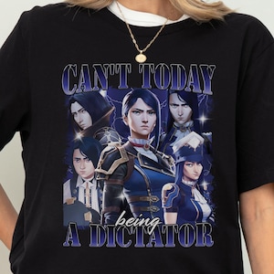 Arcane Caitlyn Shirt Arcane T Shirt Caitlyn Arcane League of Legend Shirt LOL Gift Arcane Merch Graphic Tee Anime Bootleg Funny Anime Tshirt