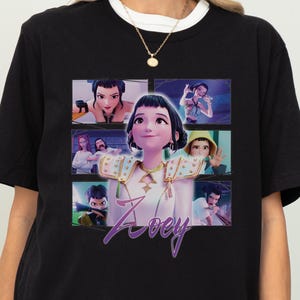 Kpop Demon Hunters, Zoey Huntrix Shirt, Kpop Demon Hunters Shirt, Huntrix Tee, Kpop Gifts, Zoey Kpop Demon Hunters, Demon Hunter Fanmerch