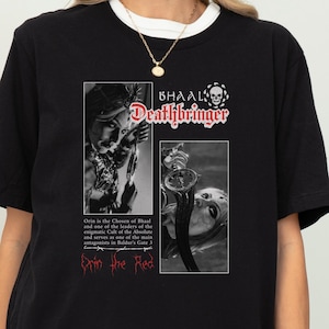 BG3 Shirt, Orin Shirt, Baldurs Gate 3 T-shirt, Orin the Red, Orin BG3, BG3 Fanmerch, Game Tshirt, Gift For Gamer, Game Tee, Bhaal Shirt