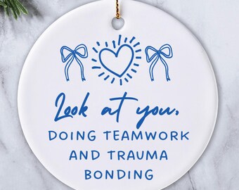 Coworker Ornament Gift for Employee Appreciation Keepsake Bauble Gift for Administrative Assistant Gift for Support Staff Gift for Boss