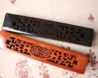 Family Chopstick Box - Longevity Carved-In