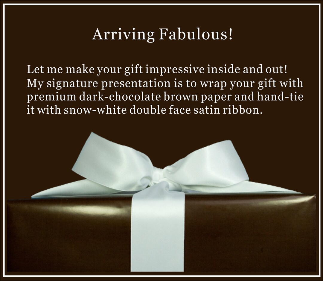 Gift Wrap With Your Personal Message Etsy