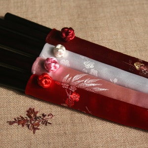 Chopstick Silk Pouch