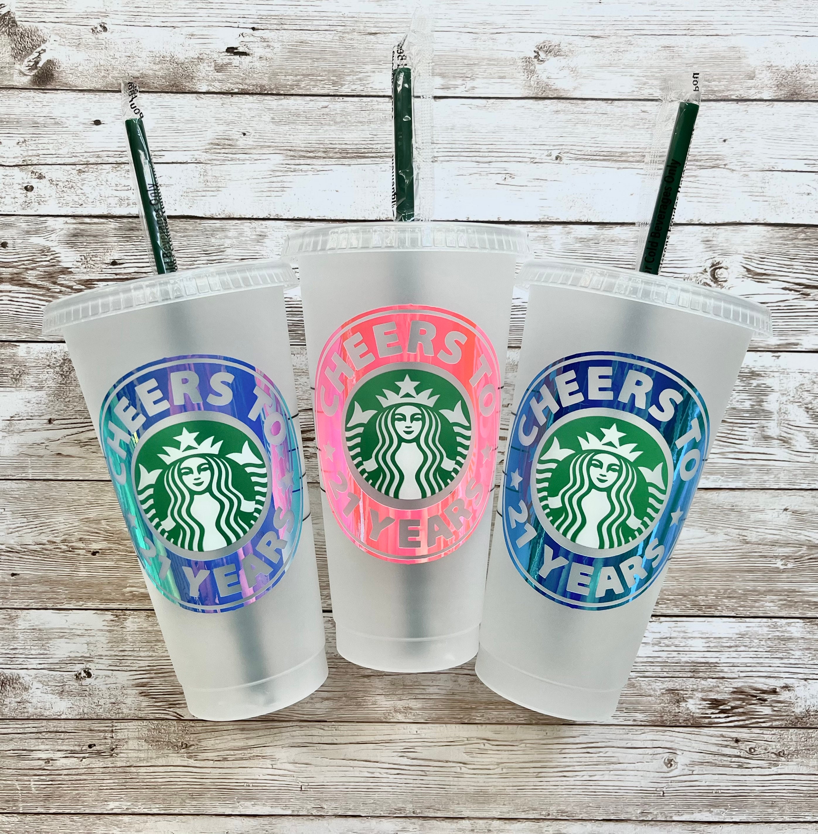 Starbucks Reusable Travel Cup to Go Coffee Cup (Grande 16 Oz) 6 Pack -  (LIDS SOLD SEPARATELY)