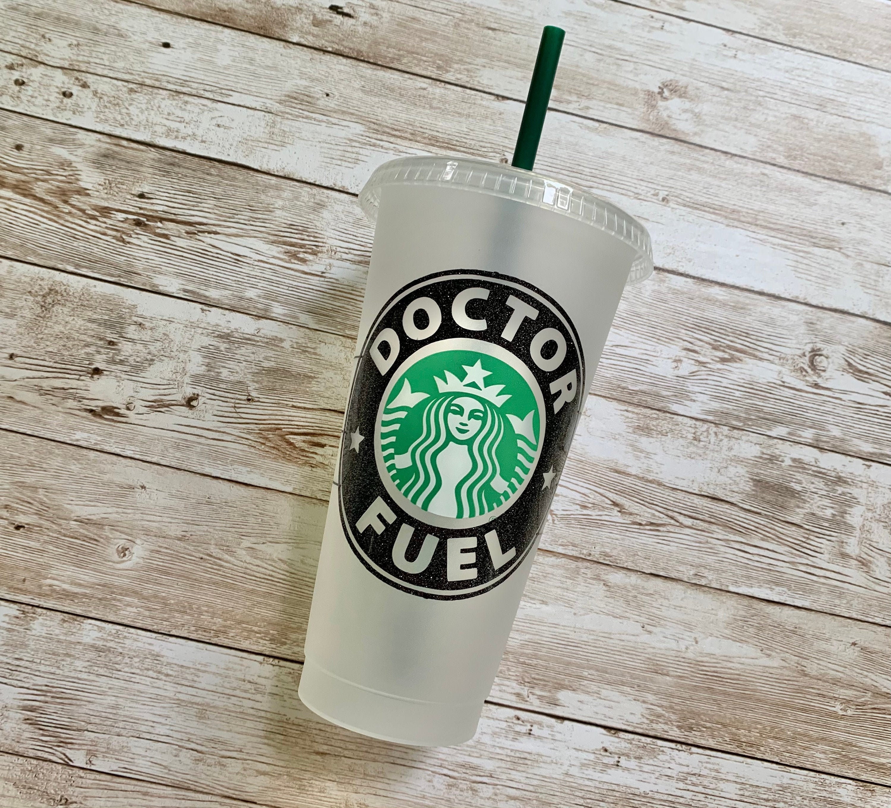 Nurse Fuel Starbucks Cup Personalized with School Colors