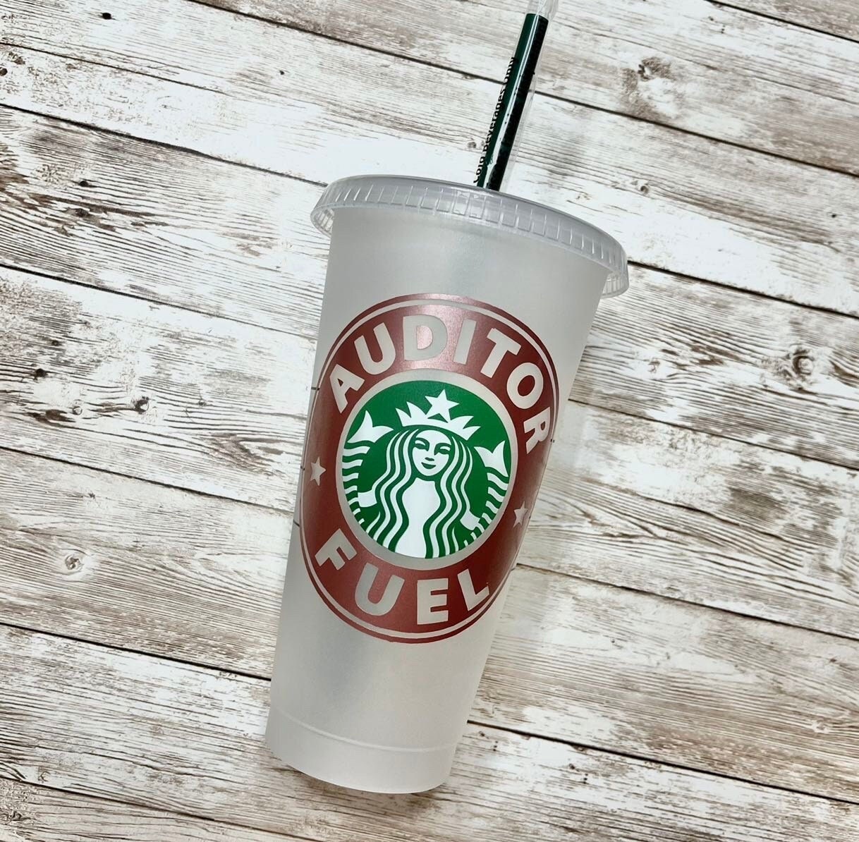 Starbucks 2021 China Summer Frappuccino Shaped 12oz Glass Straw Cup