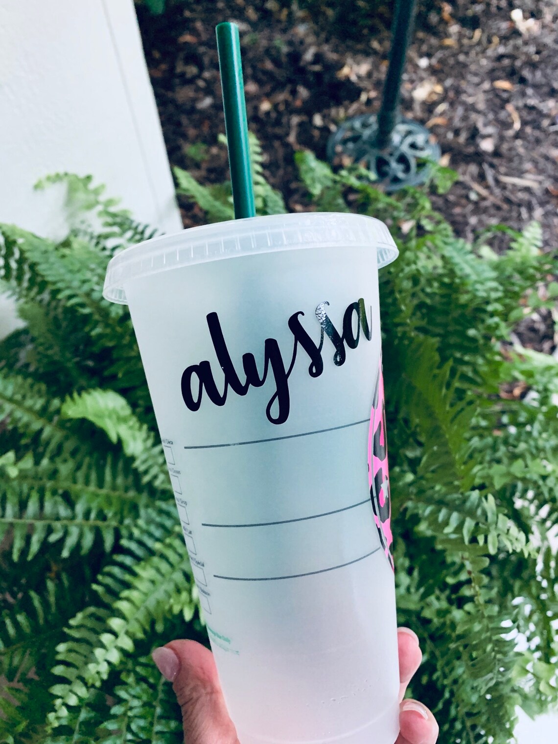 Blank Starbucks Cup Personalize Beverage Tumbler Reusable Etsy