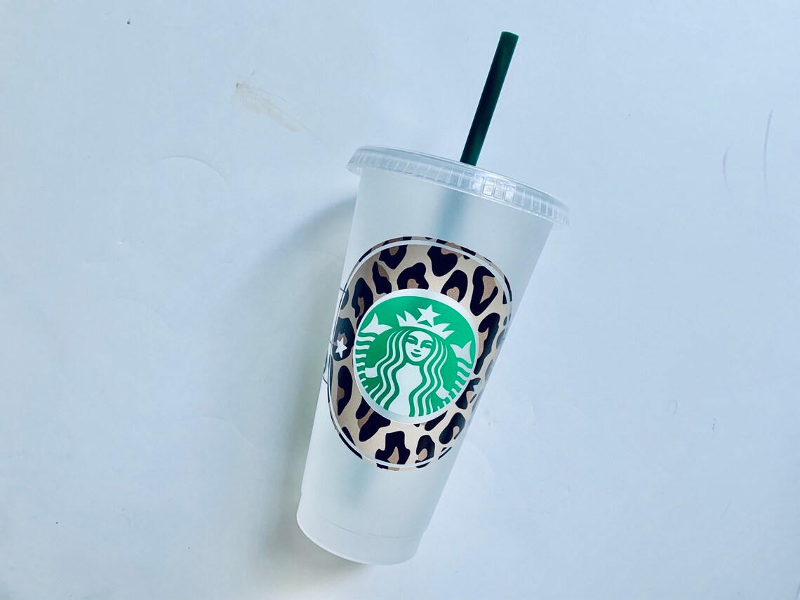 Blank Starbucks Cup Personalize Beverage Tumbler Reusable Etsy