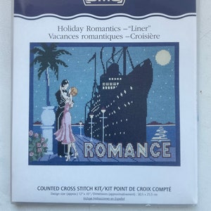 DMC Holiday Romantics - Liner stitch kit - Romantic - counted cross stitch kit