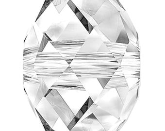 Crystal clear Swarovski Crystal large hole  5040 14mm rondelle