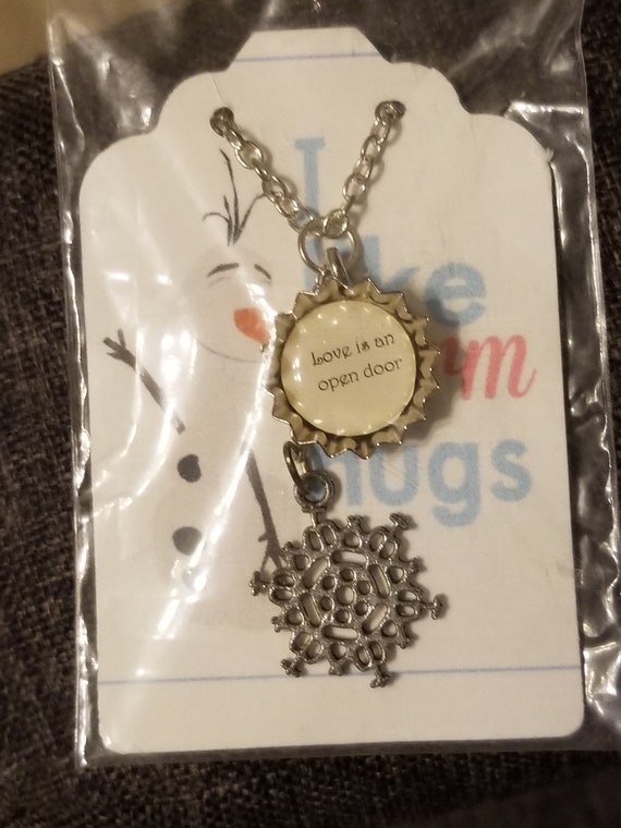 Frozen Anna Hans Themed Love Is An Open Door Mini Etsy