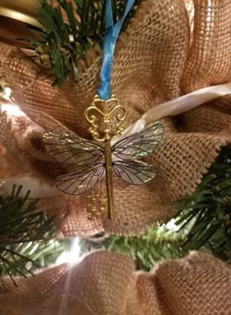 Flying Winged Key Themed Ornament image 6