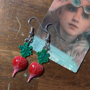 Radish earrings best sale