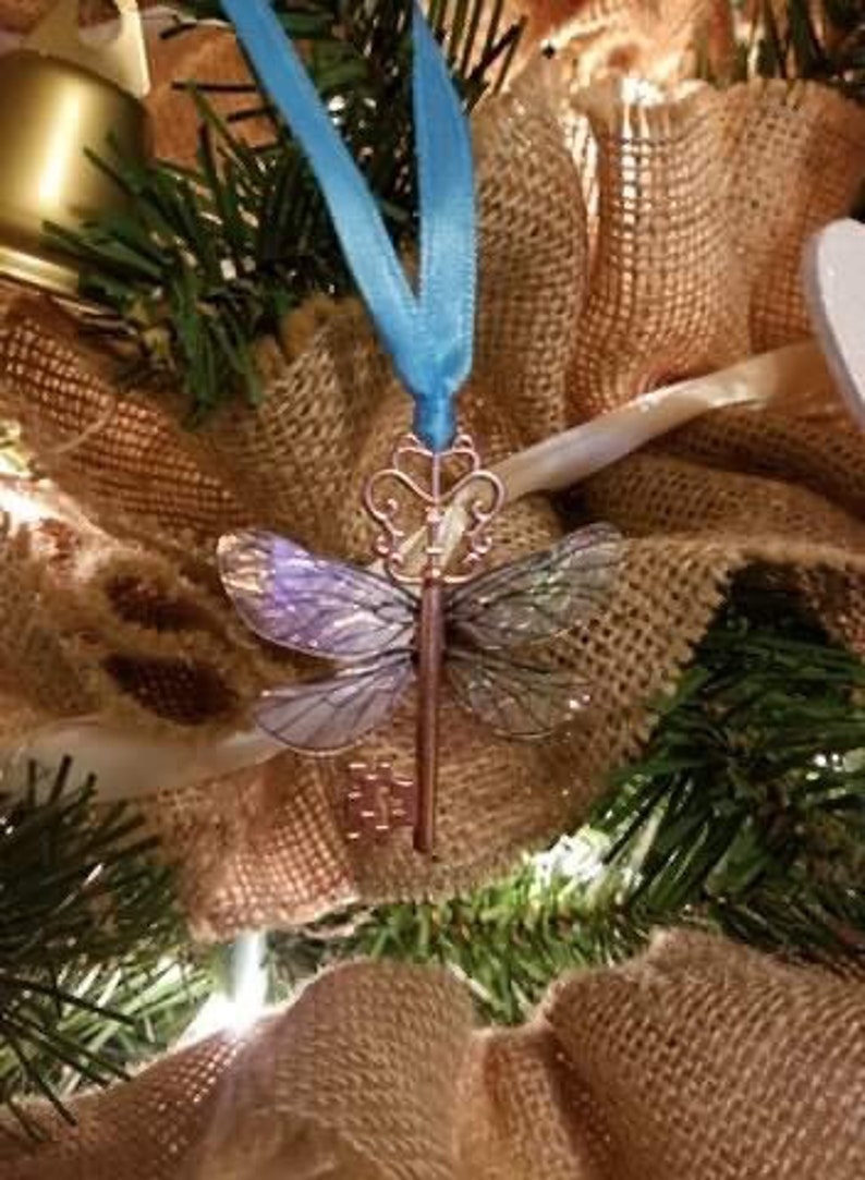 Flying Winged Key Themed Ornament image 5