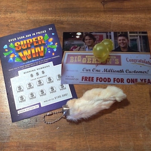 SPN Cursed Rabbits Foot Lotto Prop replica