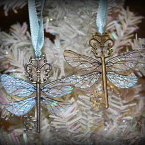Flying Winged Key Themed Ornament image 3