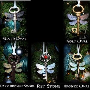 JUMBO Flying Winged Key Themed Ornament