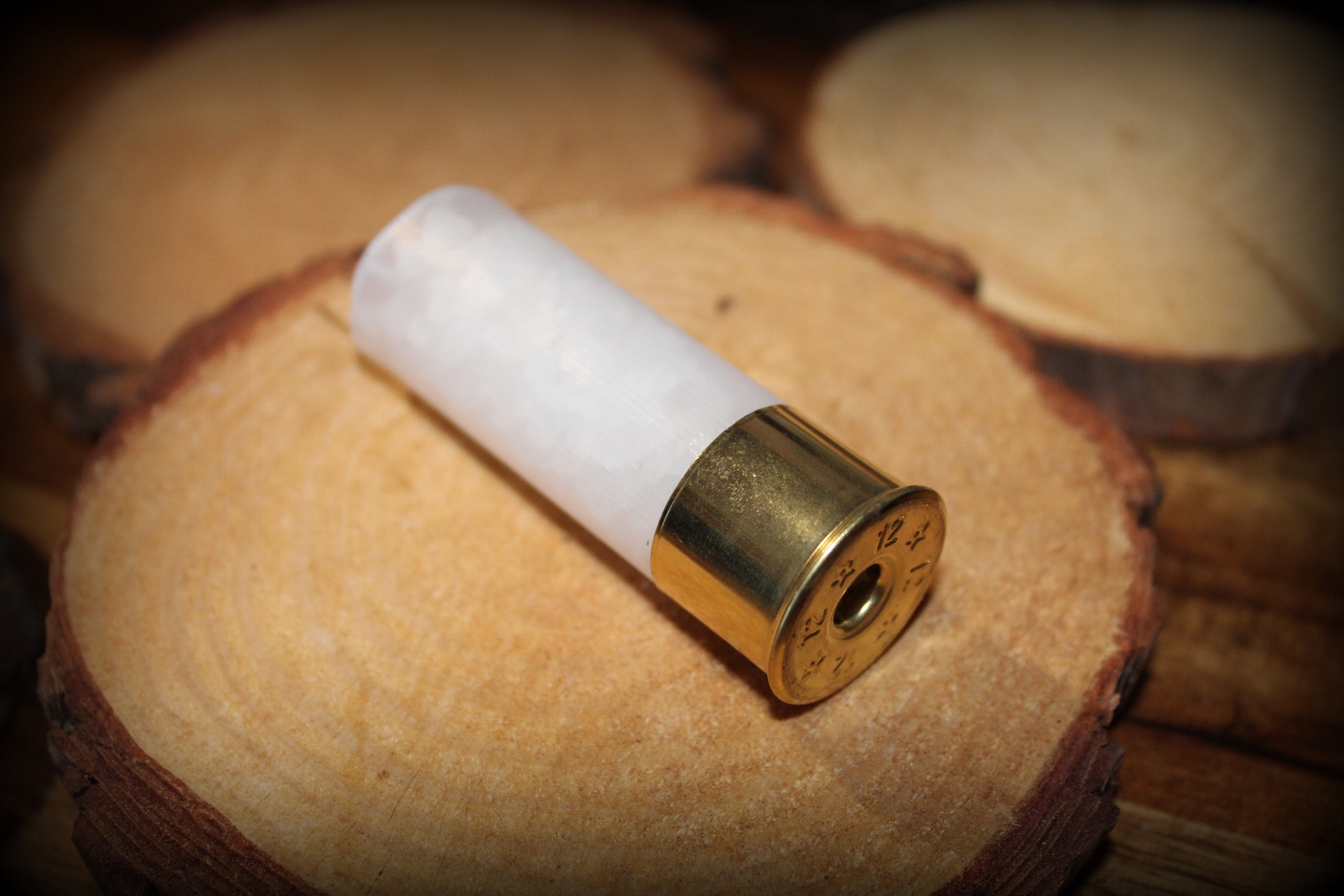 Props rock salt shells for Dean Winchester Supernatural Salt Round