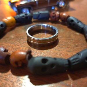 Dean's SPN Skull Bead Bracelet