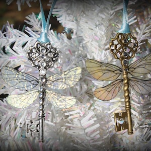 Flying Winged Key Themed Ornament