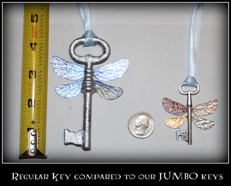 Flying Winged Key Themed Ornament image 4