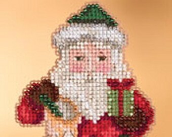 Jim Shore by Mill Hill - Christmas Spirit Santa - Counted Cross Stitch Ornament Kit