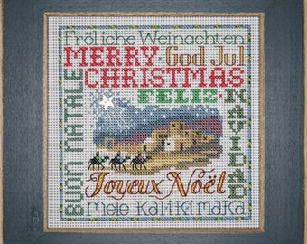 Mill Hill Buttons & Beads Winter Series Christmas Greetings MH14-2336 Counted Cross Stitch Kit