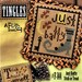 Lizzie Kate Double Flip Tingles F144 - Just Batty Trick or Treat - Halloween Counted Cross Stitch Chart Pattern with Buttons