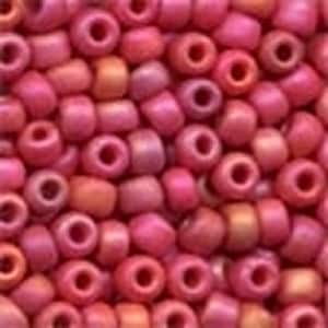 May include: A close-up of a pile of small, round, pink beads with a slight iridescent sheen. The beads are all the same size and shape, and they are arranged in a random pattern.