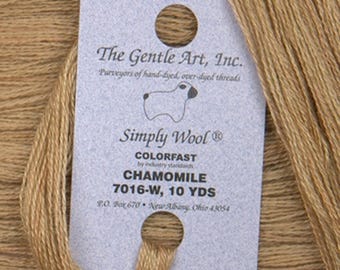 Chamomile 7016W - The Gentle Art SIMPLY WOOL Threads Chamomile 7016W - 10 yard skein