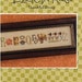 Lizzie Kate Snippet S109 - Thankful String - Autumn Counted Cross Stitch Chart, Pattern