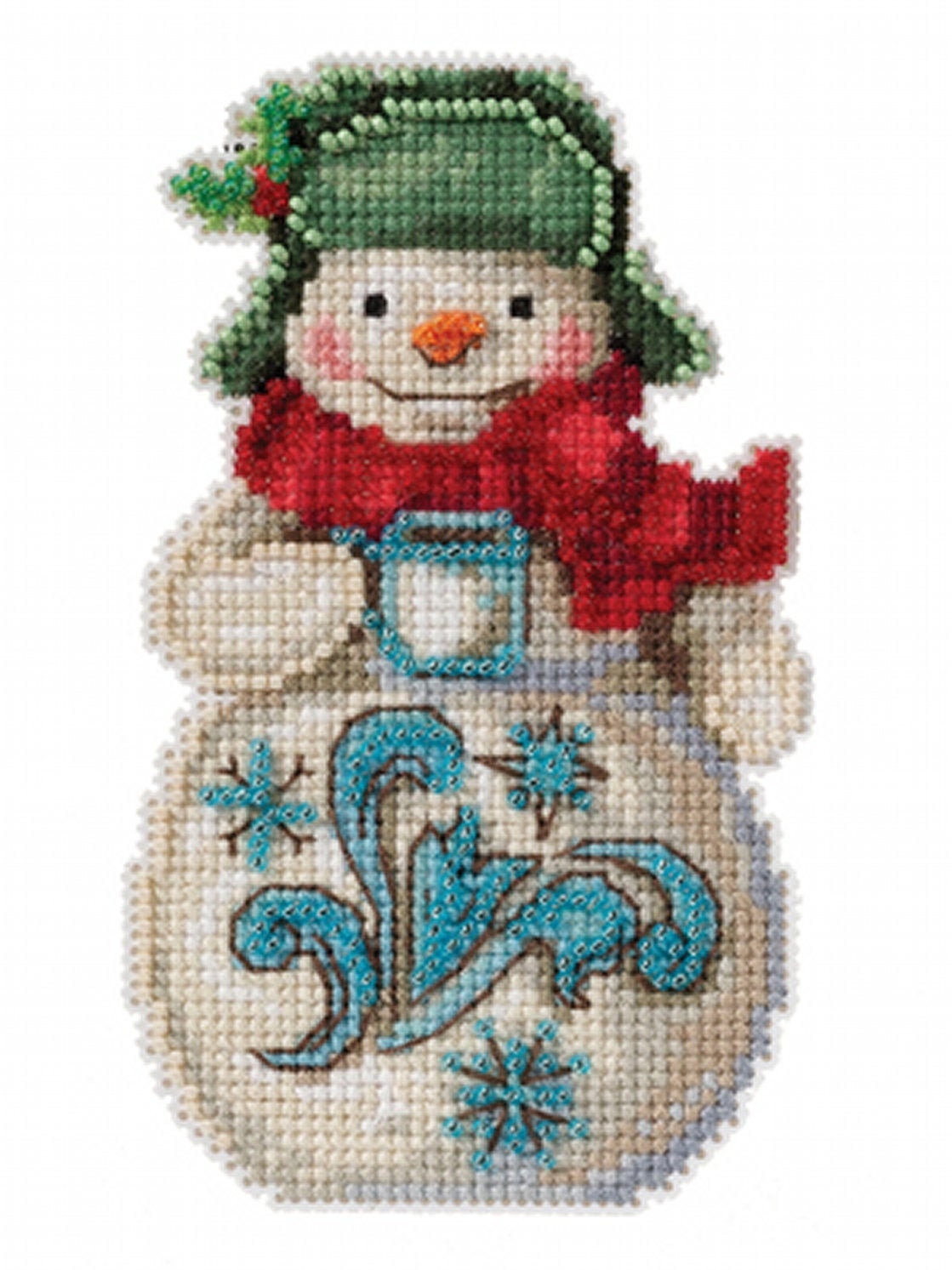 Mill Hill Winter Snow in Love MH14-2235 Counted Cross Stitch Kit